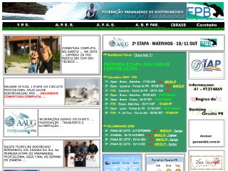Thumbnail do site FPB - Federação Paranaense de Bodyboarding