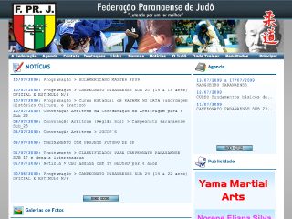 Thumbnail do site Federao Paranaense de Jud
