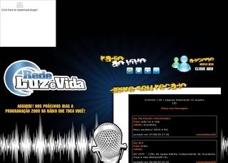 Thumbnail do site Web Rdio Luz e Vida