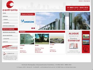 Thumbnail do site Imobiliria Confronto