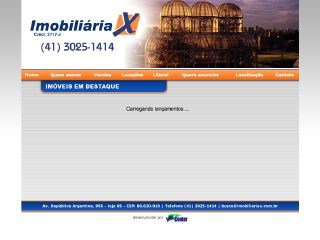 Thumbnail do site Imobiliria X