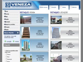 Thumbnail do site Imobiliária Veneza