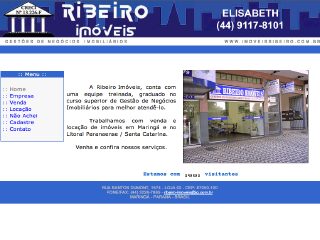 Thumbnail do site Ribeiro Imveis