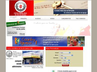 Thumbnail do site Centro Imobilirio de Foz do Iguau