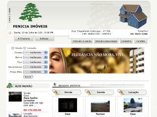 Thumbnail do site Fencia Imveis