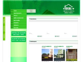 Thumbnail do site Ideal Imobiliria