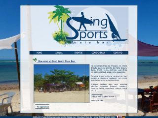 Thumbnail do site Sting Praia Bar - Bar e Restaurante de Praia