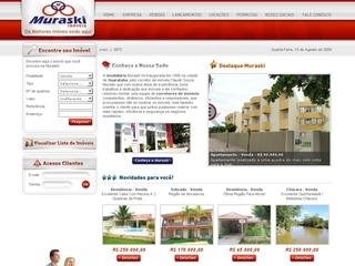 Thumbnail do site Muraski Negcios Imobilirios