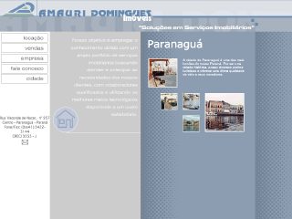 Thumbnail do site Amauri Domingues Imóveis