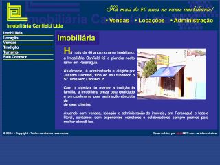 Thumbnail do site Imobiliria Canfield Ltda.