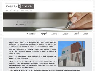 Thumbnail do site Corra & Corra Advogados Associados
