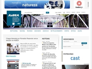 Thumbnail do site AsBEA-PR Associa Brasileira dos Escritrios de Arquitetura