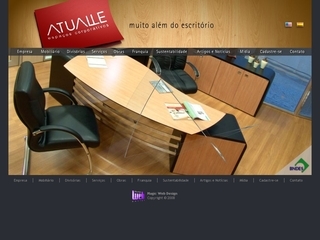 Thumbnail do site Atualle - Ambientes Inteligentes