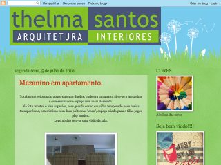 Thumbnail do site Thelma Santos Arquitetura