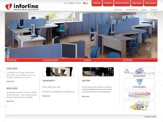 Thumbnail do site Infor Line - Móveis para Escritório
