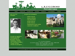 Thumbnail do site Guto Ciccarino Paisagista - Jardins e Projetos