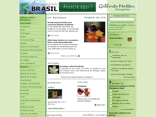 Thumbnail do site Paisagismo Brasil - Gilberto Matter