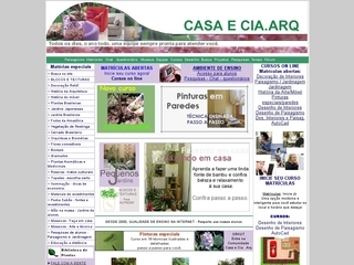 Thumbnail do site Casa e Cia Decorao e Paisagismo
