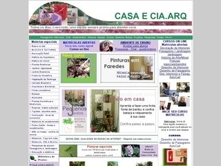 Thumbnail do site Casa e Cia Decorao e Paisagismo