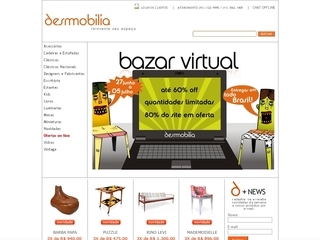 Thumbnail do site Desmobilia Mveis de Design