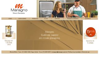Thumbnail do site Maragno - Móveis Planejados