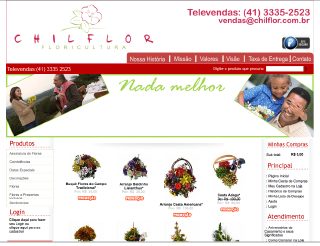 Thumbnail do site Chilflor Floricultura