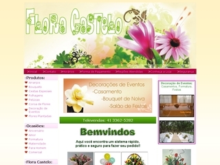 Thumbnail do site Flora Castelo