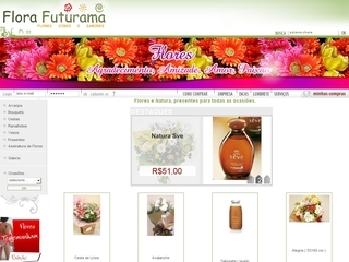 Thumbnail do site Flora Futurama