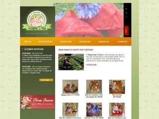 Thumbnail do site Happy Day - Flores e Cestas Especiais