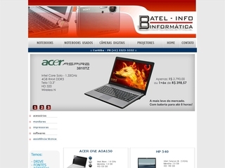 Thumbnail do site Batel Info Informtica