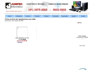 Thumbnail do site Jumper Informtica