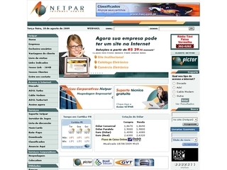 Thumbnail do site Netpar Internet Center
