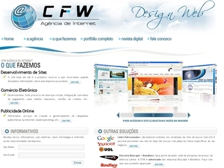Thumbnail do site CFW Agencia de Internet