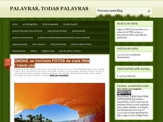 Thumbnail do site Palavras, Todas Palavras