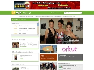 Thumbnail do site Paraná VIP