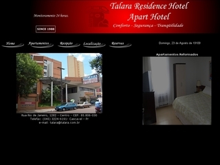 Thumbnail do site Talara Residence Hotel