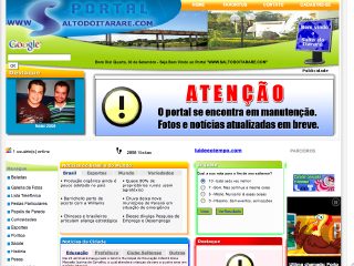 Thumbnail do site Portal Salto do Itarar