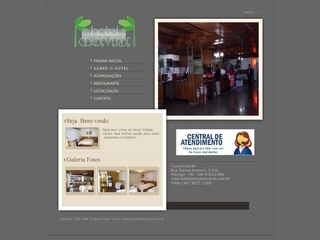 Thumbnail do site Hotel Cidade Verde