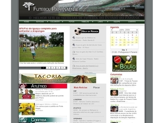 Thumbnail do site Futebol Paranaense.net