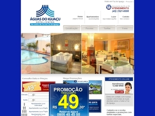 Thumbnail do site Hotel Águas do Iguaçu