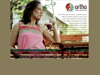 Thumbnail do site Artha Cultura Gastronmica