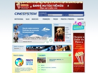 Thumbnail do site Cines Curitiba