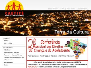 Thumbnail do site Prefeitura Municipal de Caetit