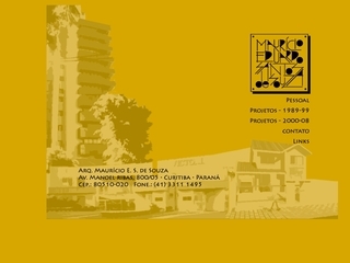 Thumbnail do site Arquiteto Maurcio E. S. de Souza
