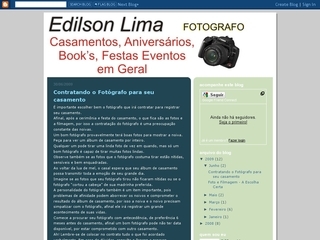 Thumbnail do site Edilson LIma - Fotografo
