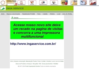 Thumbnail do site INGA Service Limpeza e manuteno predial