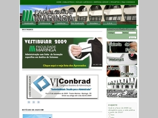 Thumbnail do site CESPAR - Faculdade Maringá