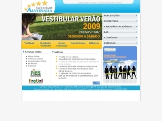 Thumbnail do site Faculdade Alvorada de Tecnologia e Educação de Maringá