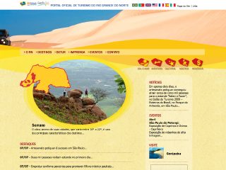 Thumbnail do site Portal de Turismo do Rio Grande do Norte