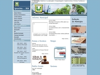 Thumbnail do site Prefeitura Municipal de Ipueira